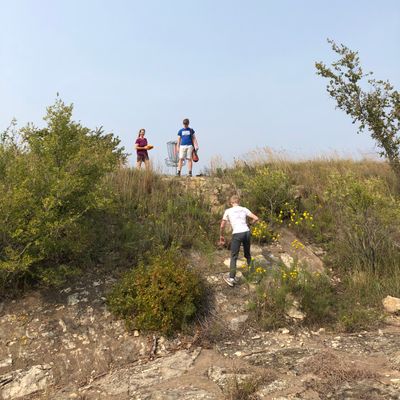 The terrain was more challenging than expected