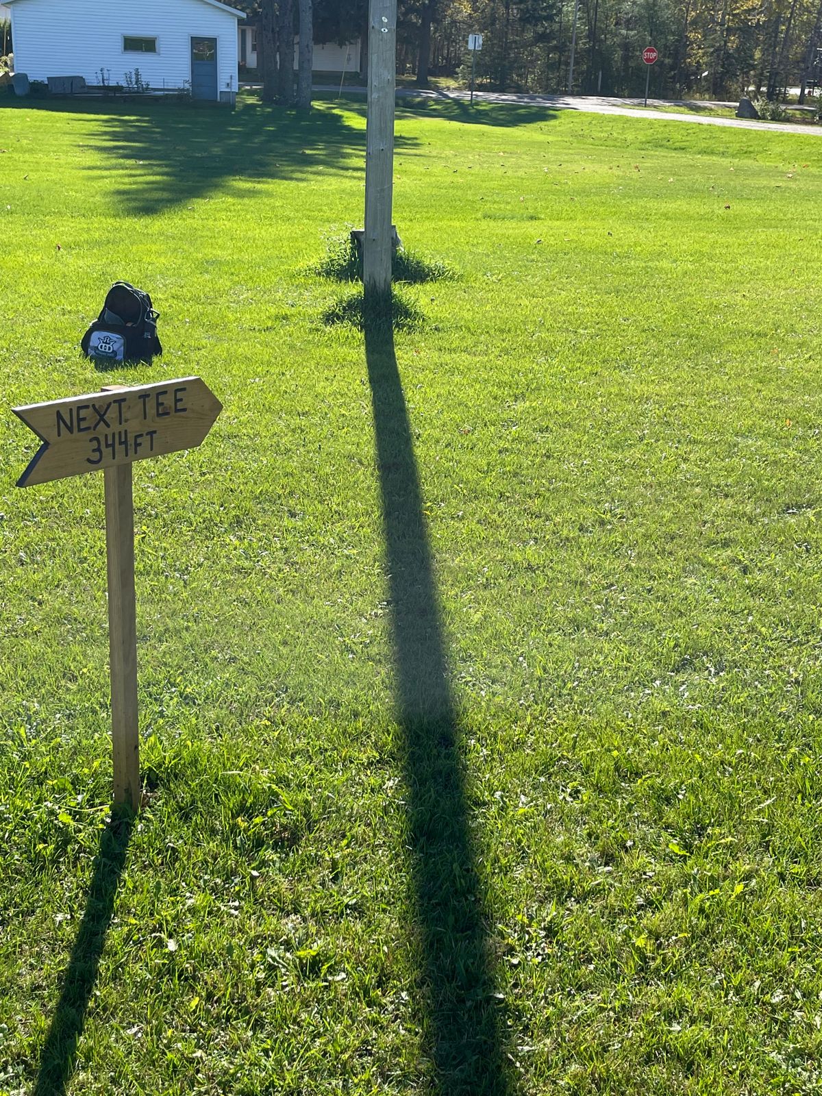 Little walk to the 3rd hole; but not bad!!