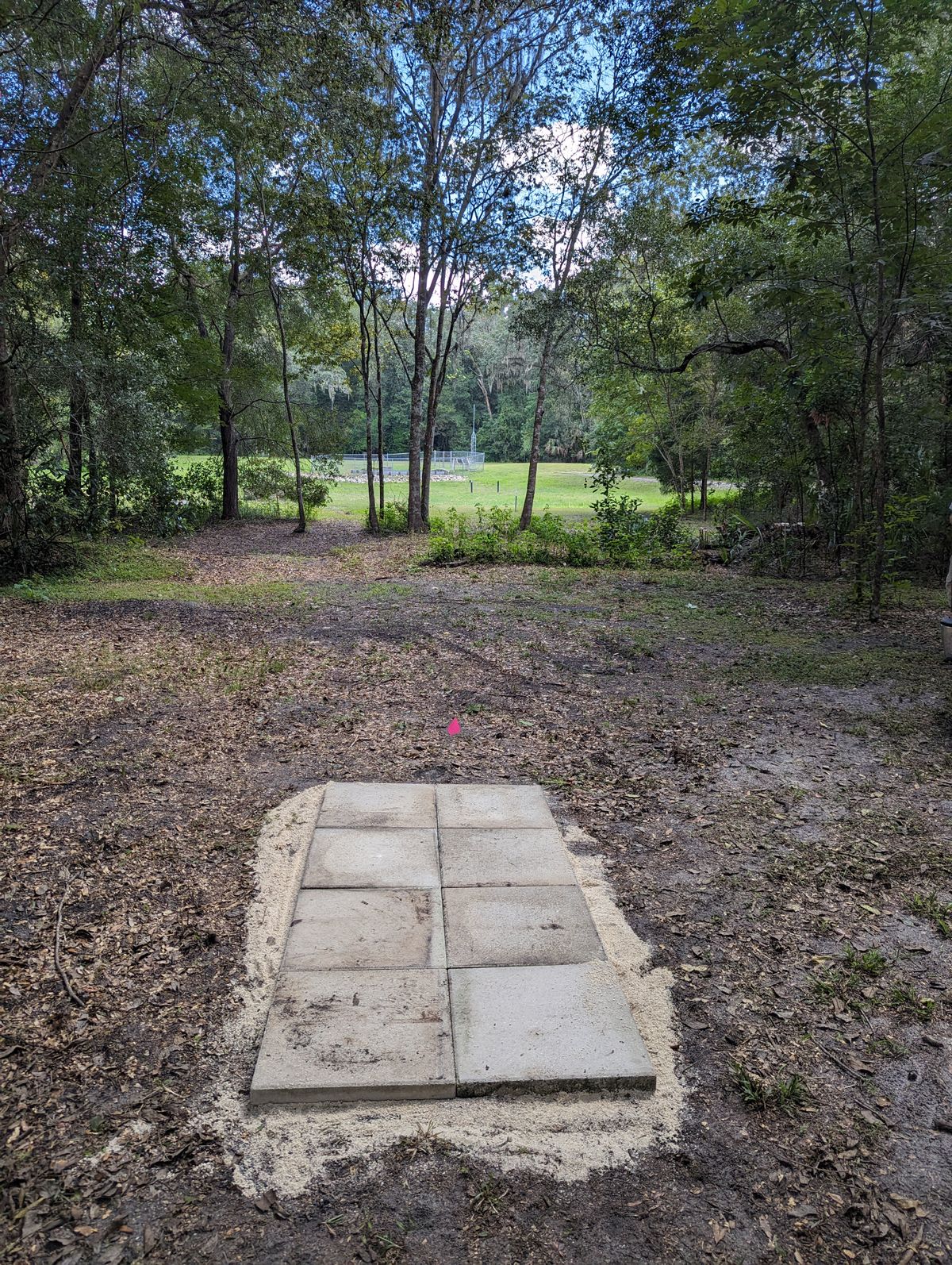 Hole 19 drop zone
