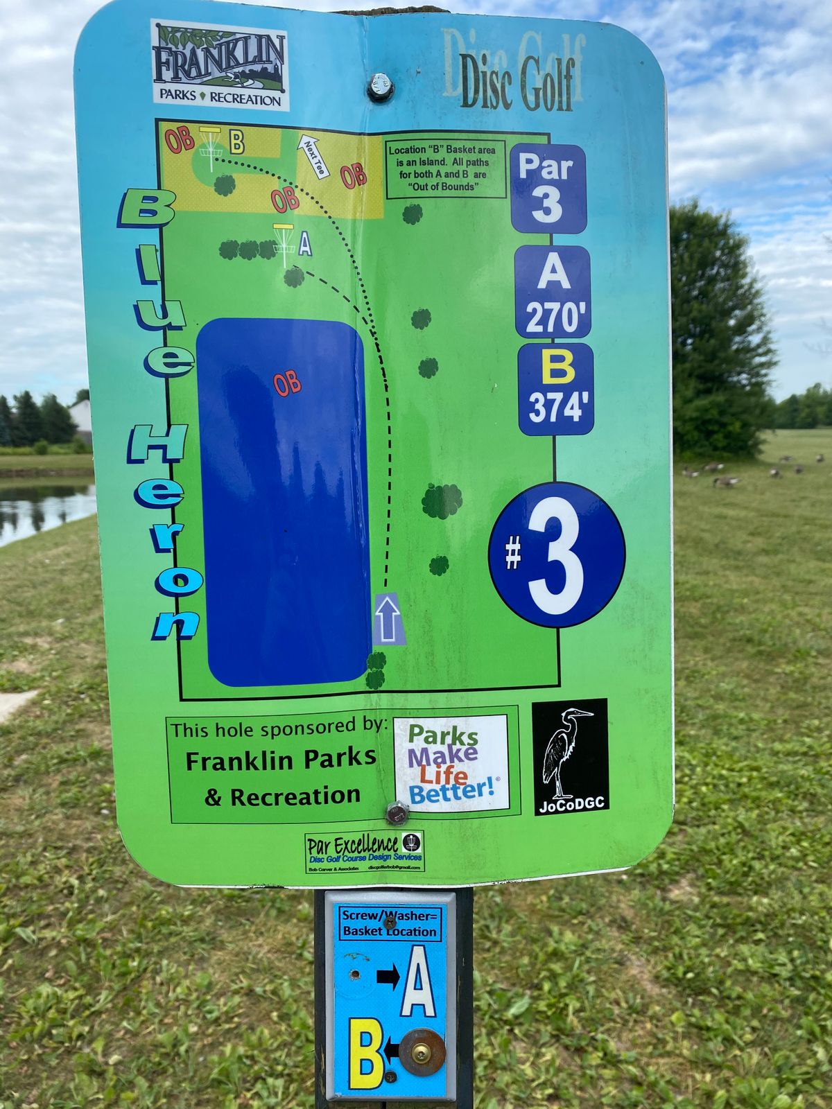 Hole 3 (Sign)