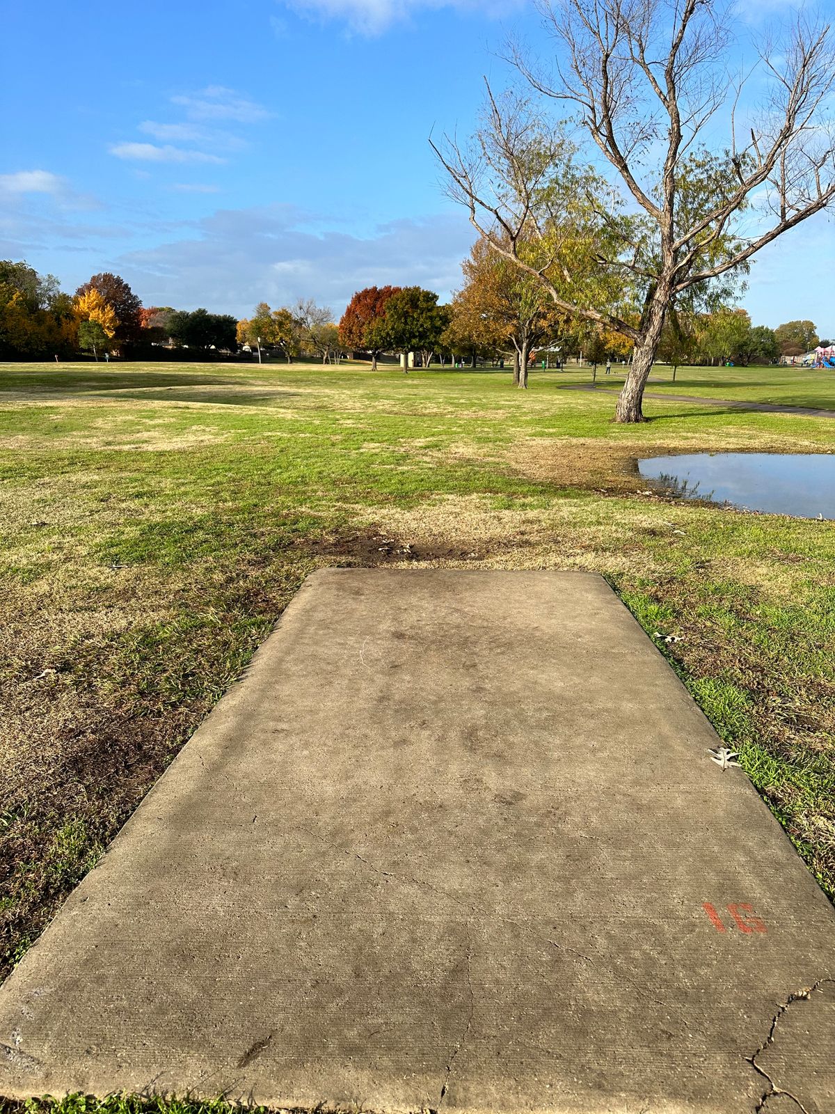 Hole 16 Tee Pad