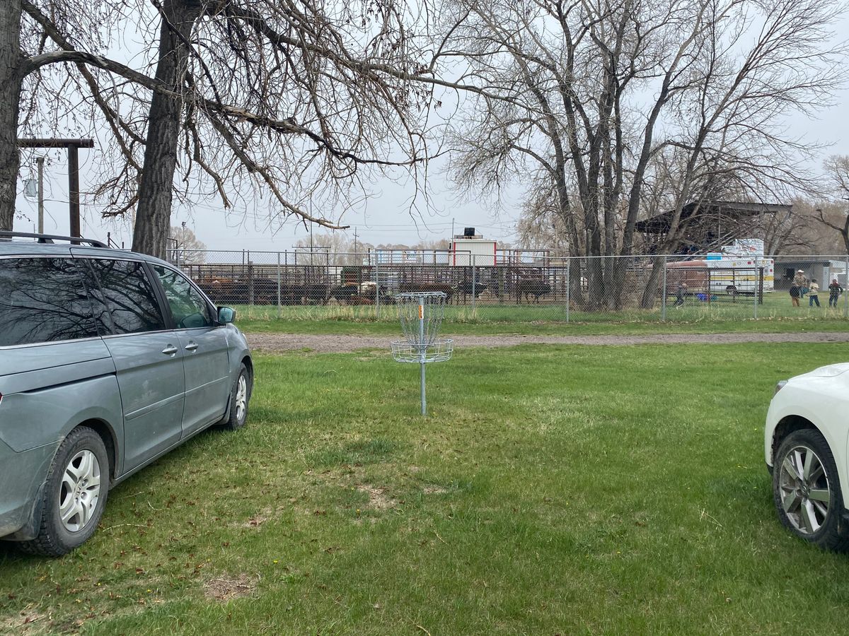 I came through on an event day at the rodeo, people parked near most of the baskets unfortunately.