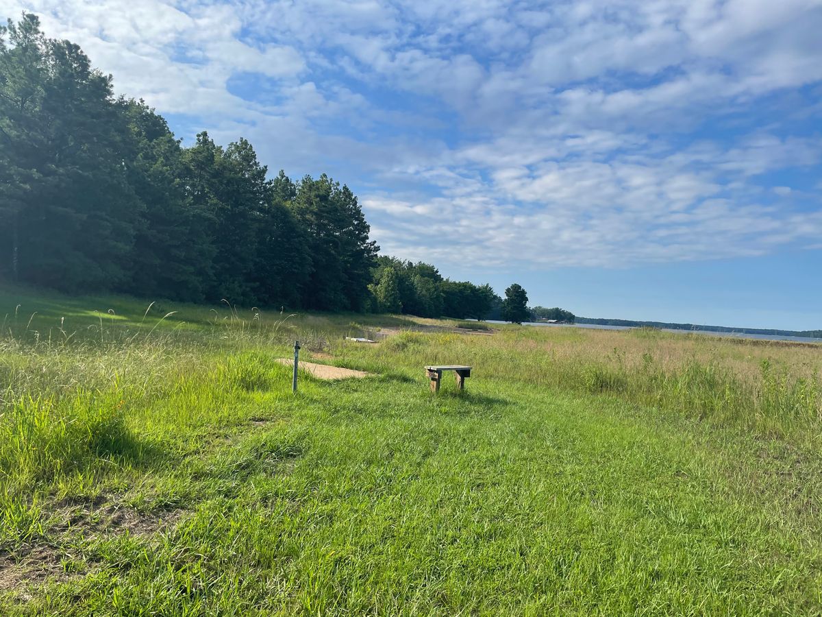 Hole 10 (up the hill then 40 yards right)