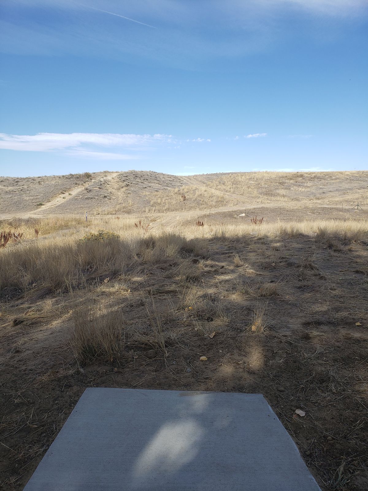 Hole 9 Tee Pad.