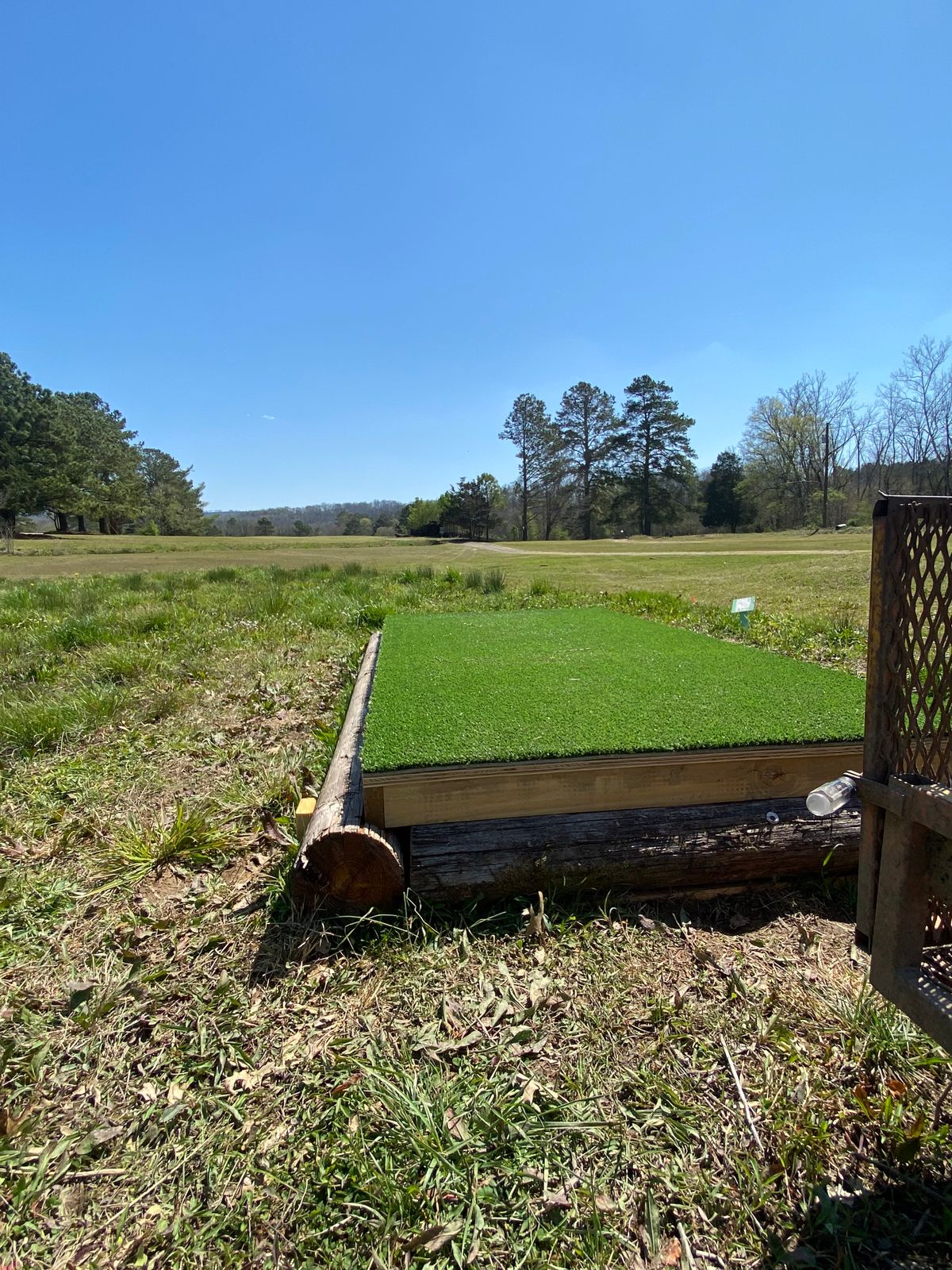 New Hole 11 Elevated Tee Pad