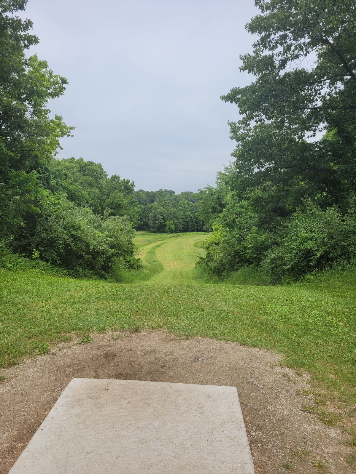 Toboggan hole 3, June 2022