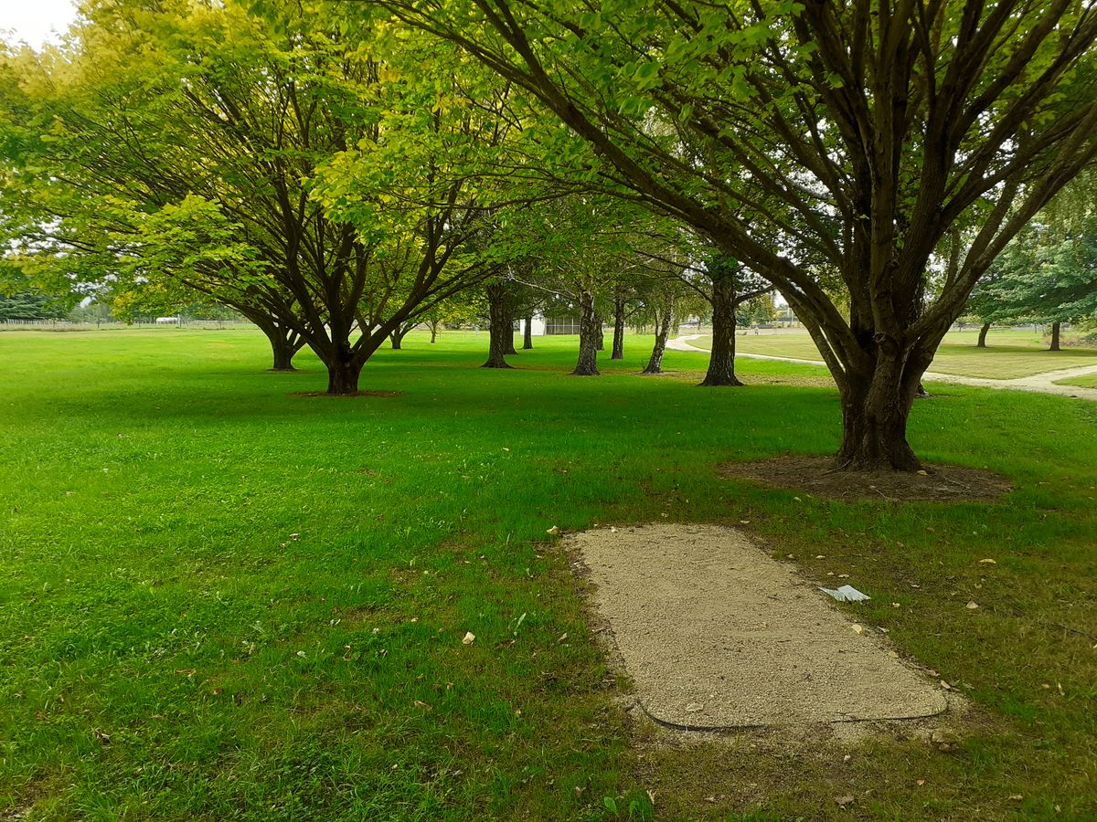 View from the tee box of hole 2.