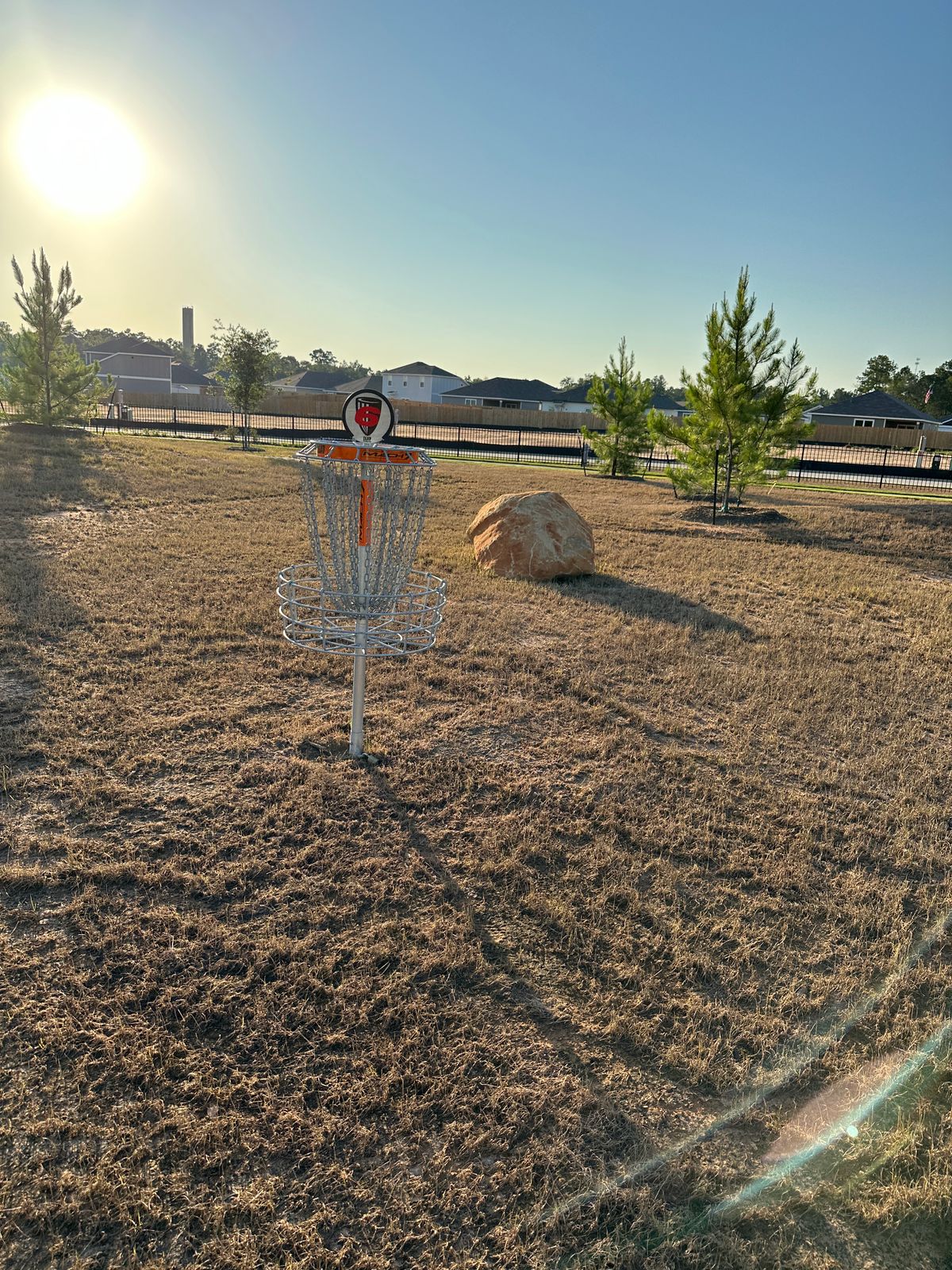 Hole 6 basket