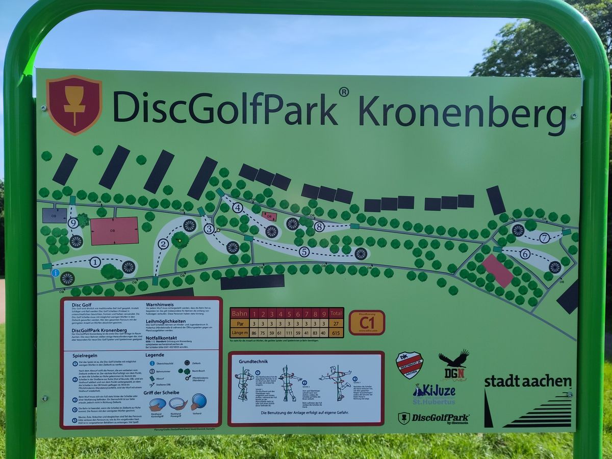 Disc Golf Park Kurstafel