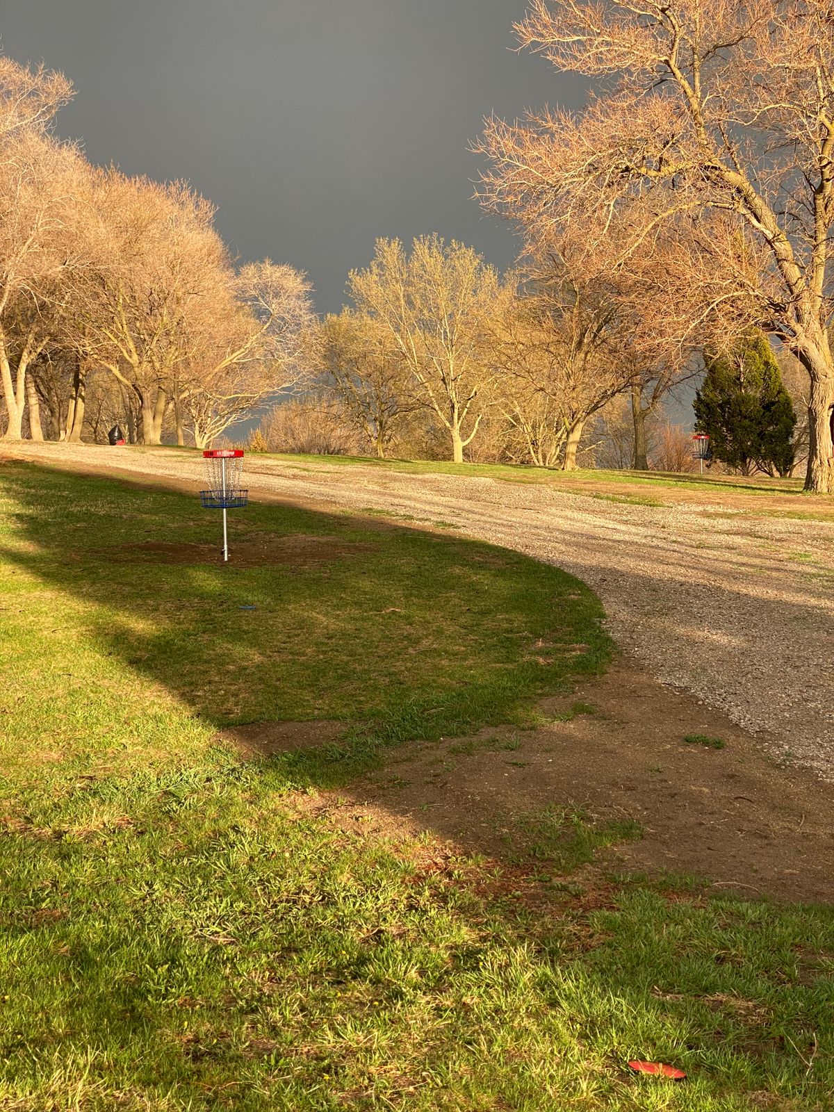 Hole 16 basket