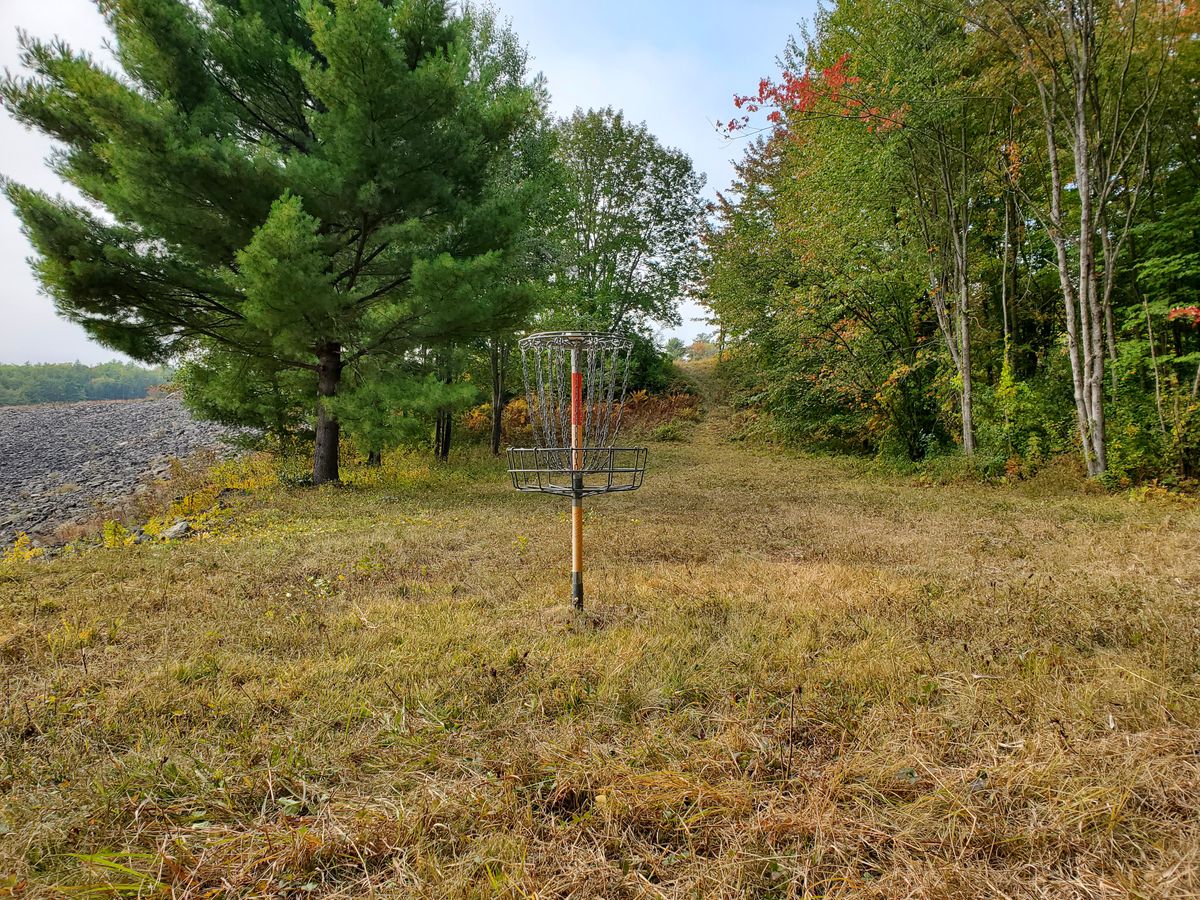 Looking up B3's fairway.