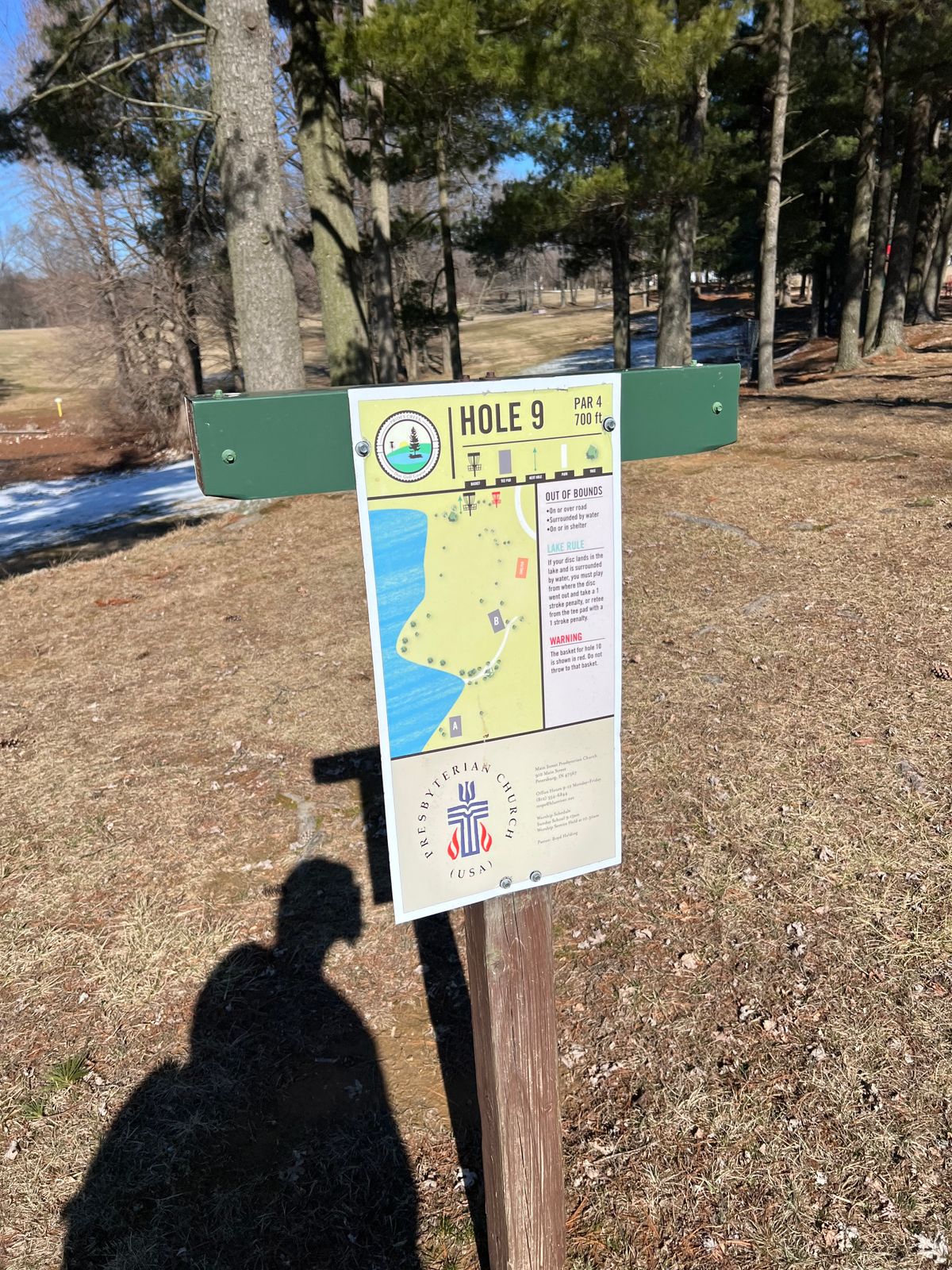 #9 Tee Sign