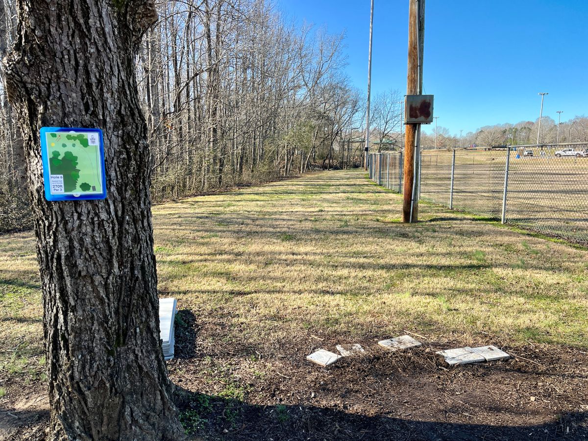 Hole 6 tee