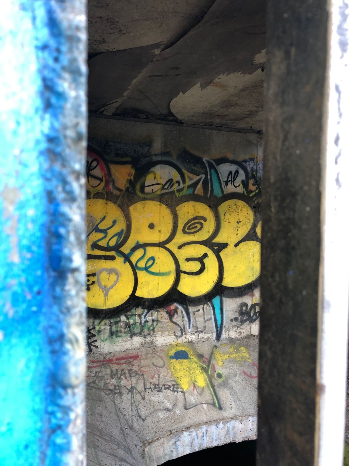 Hole 6 Graffiti, really cool