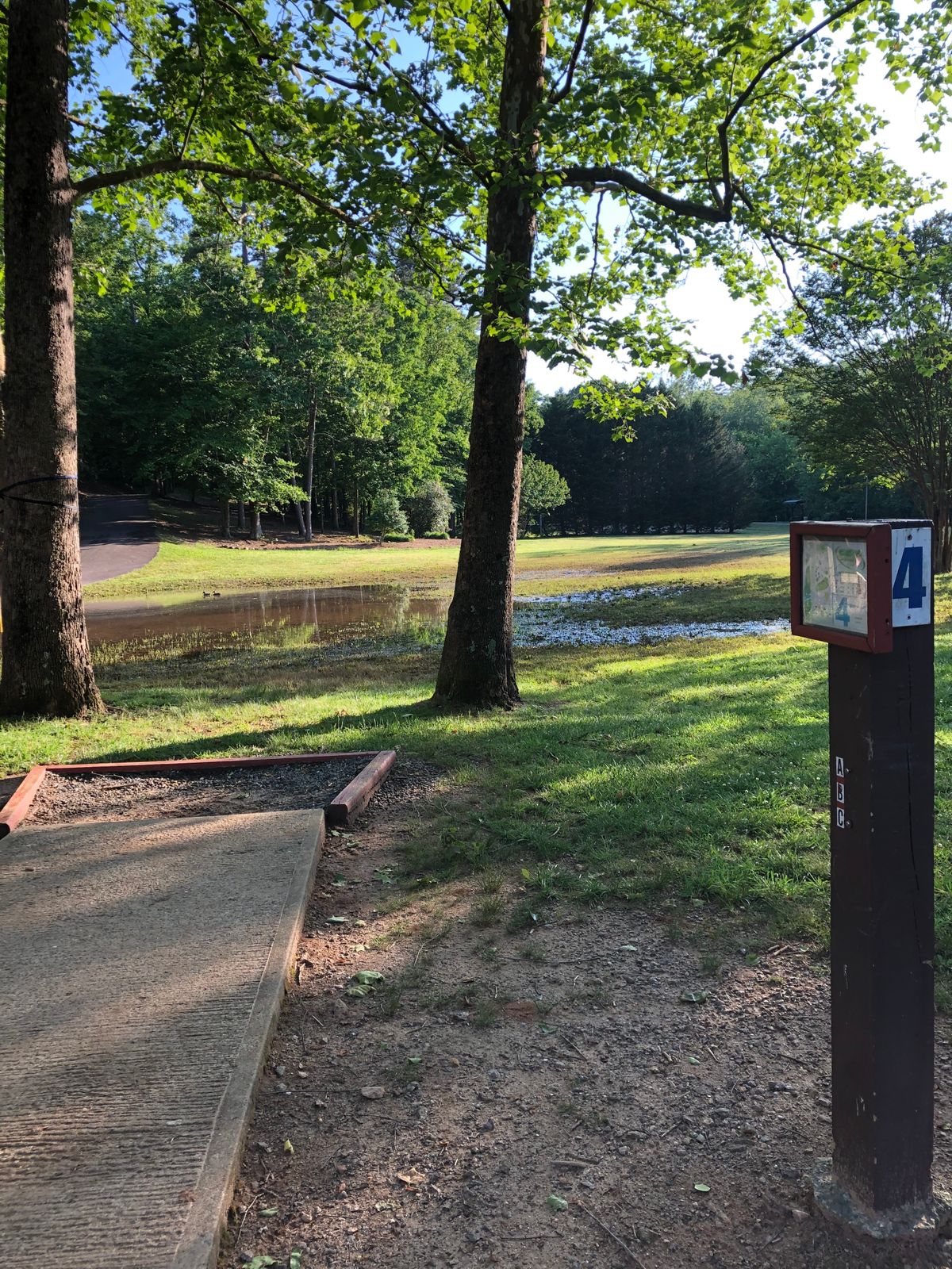 Hole 4 Launch Pad