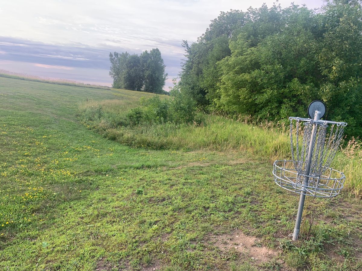 View looking back towards hole 3 tee.