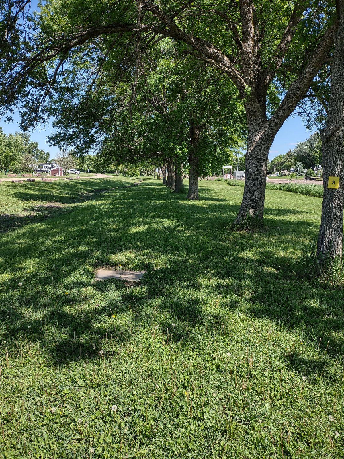 Hole #3 yellow tee