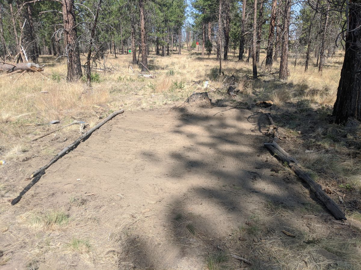 Hole 8 tee