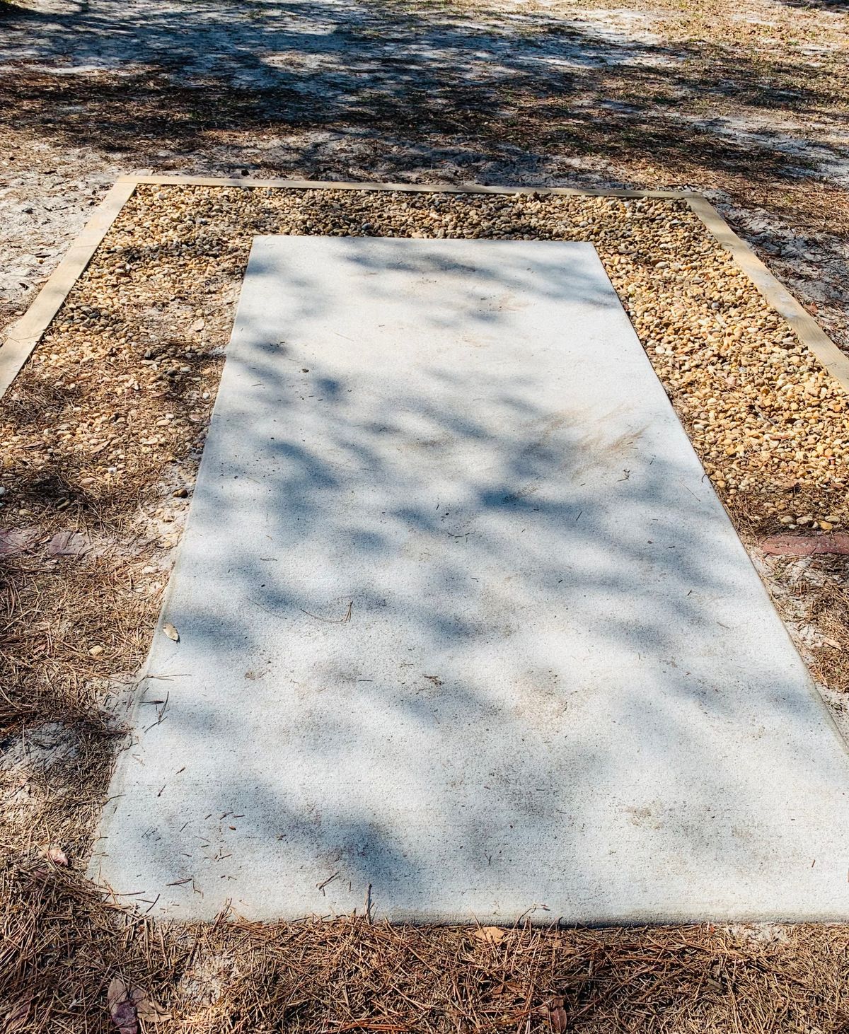 Tee Pad of hole 1.