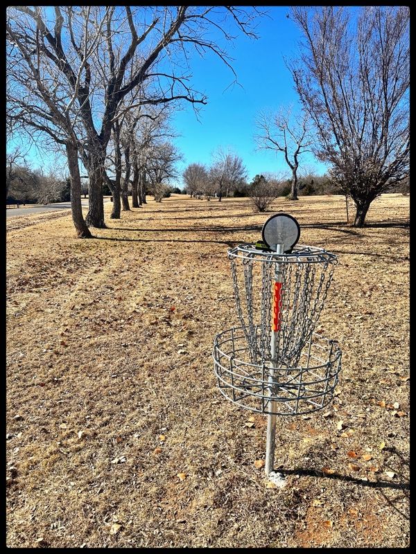 #2 basket looking back to Tee