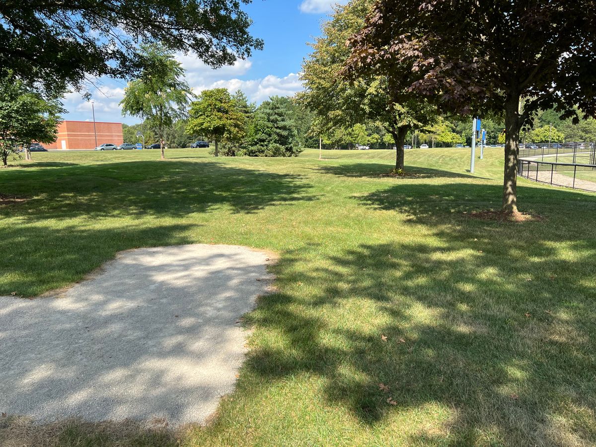 Hole 5 from tee box.