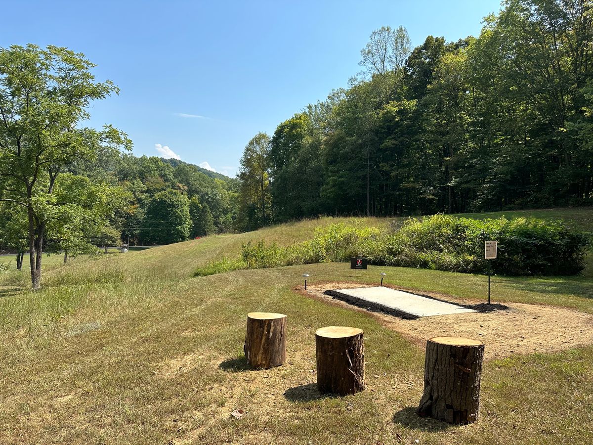 Hole 10’s tee - 388 ft par 3