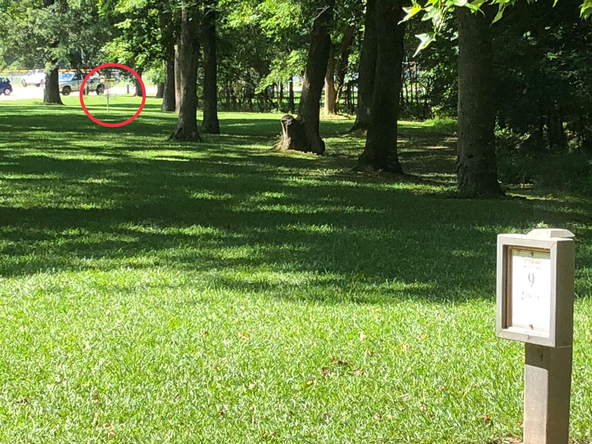 Hole #9 tee