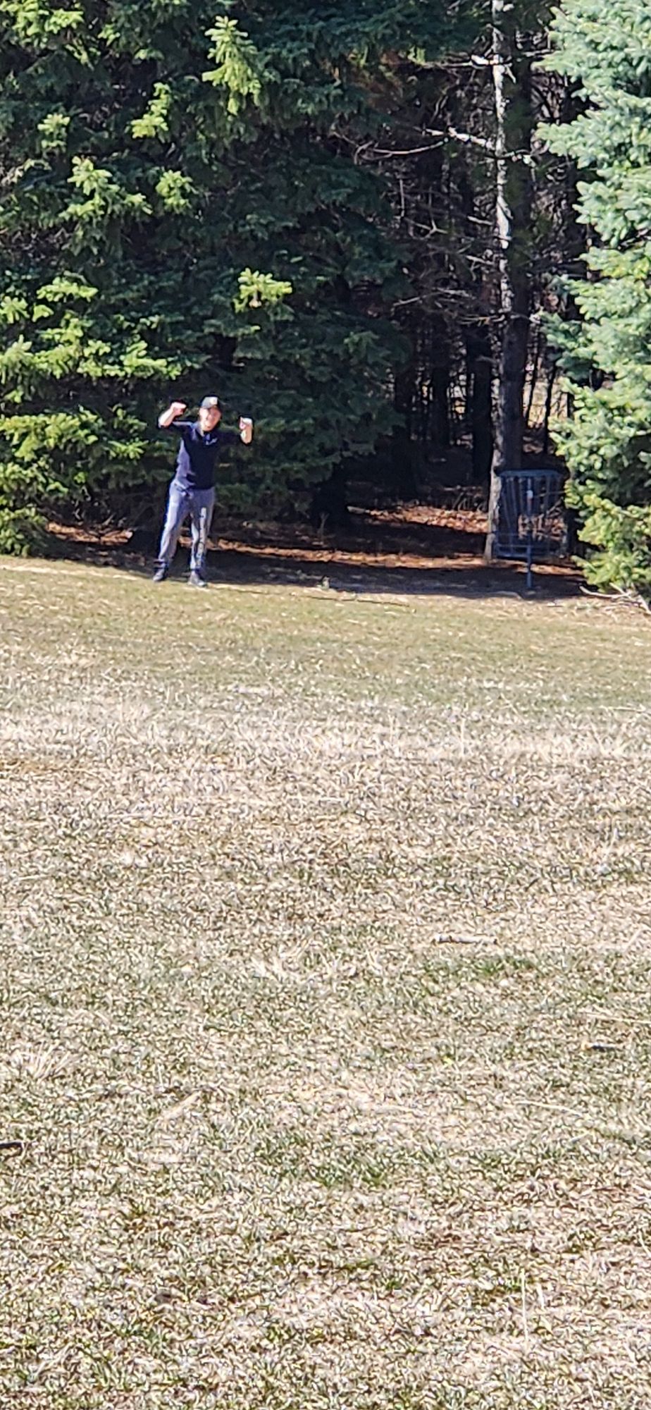Caleb with the hole 16 ACE