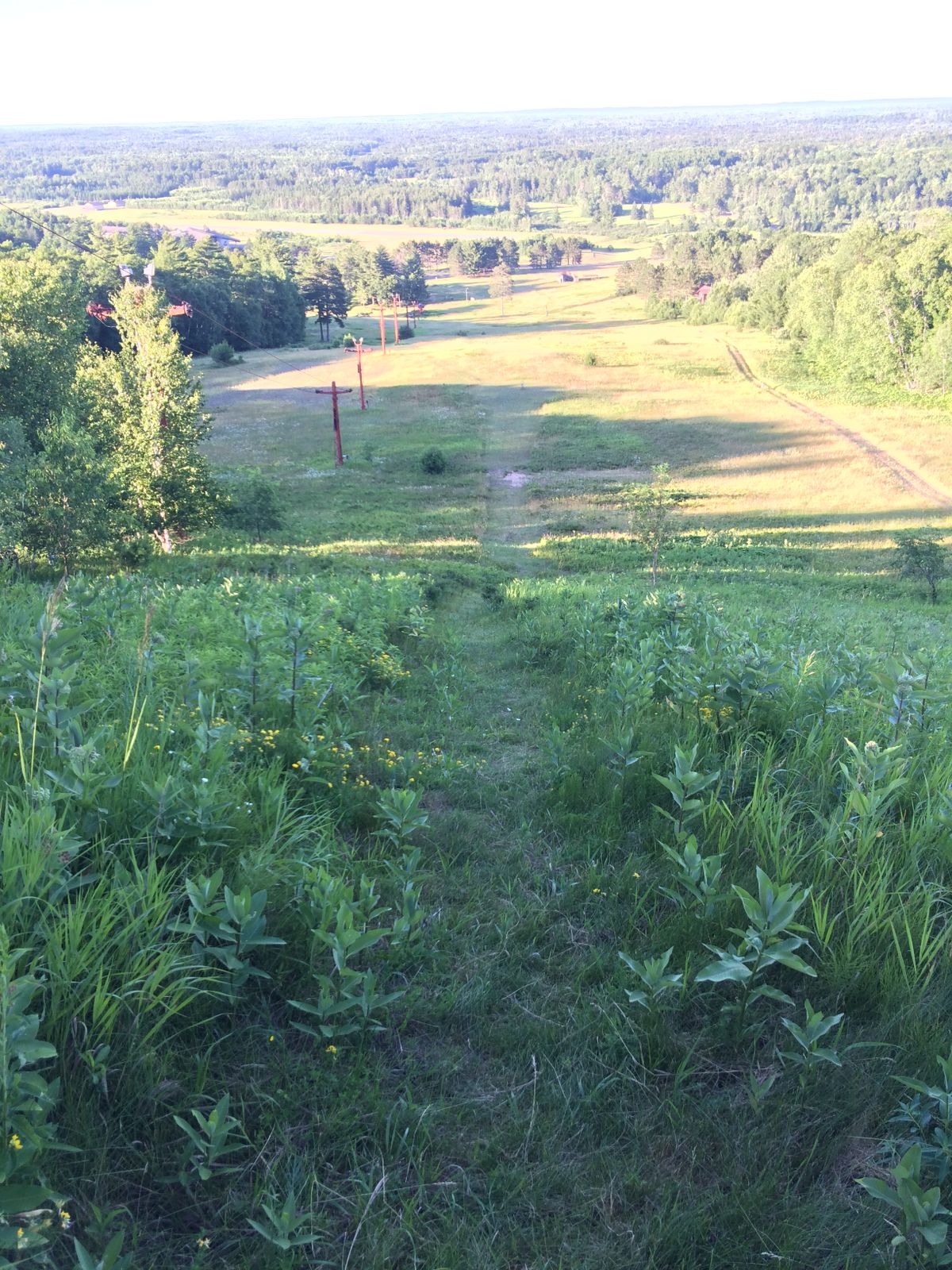Hole 22. Downhill bomb