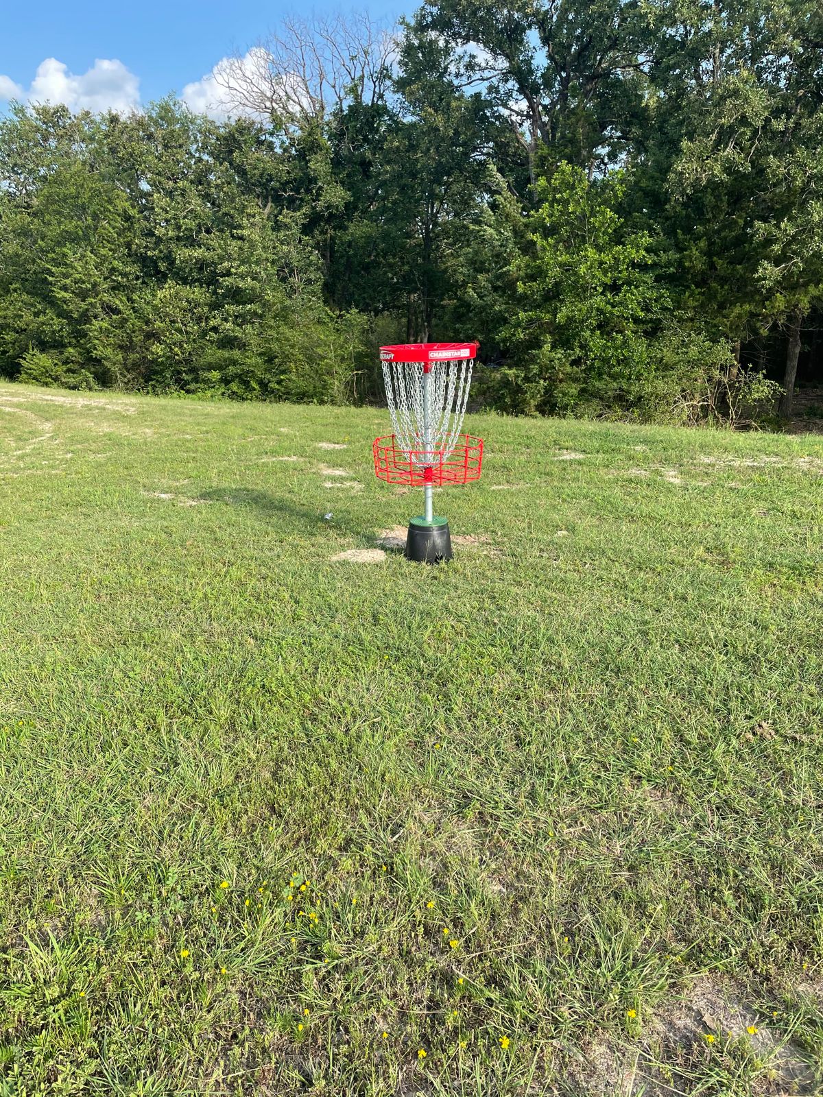 Practice basket.