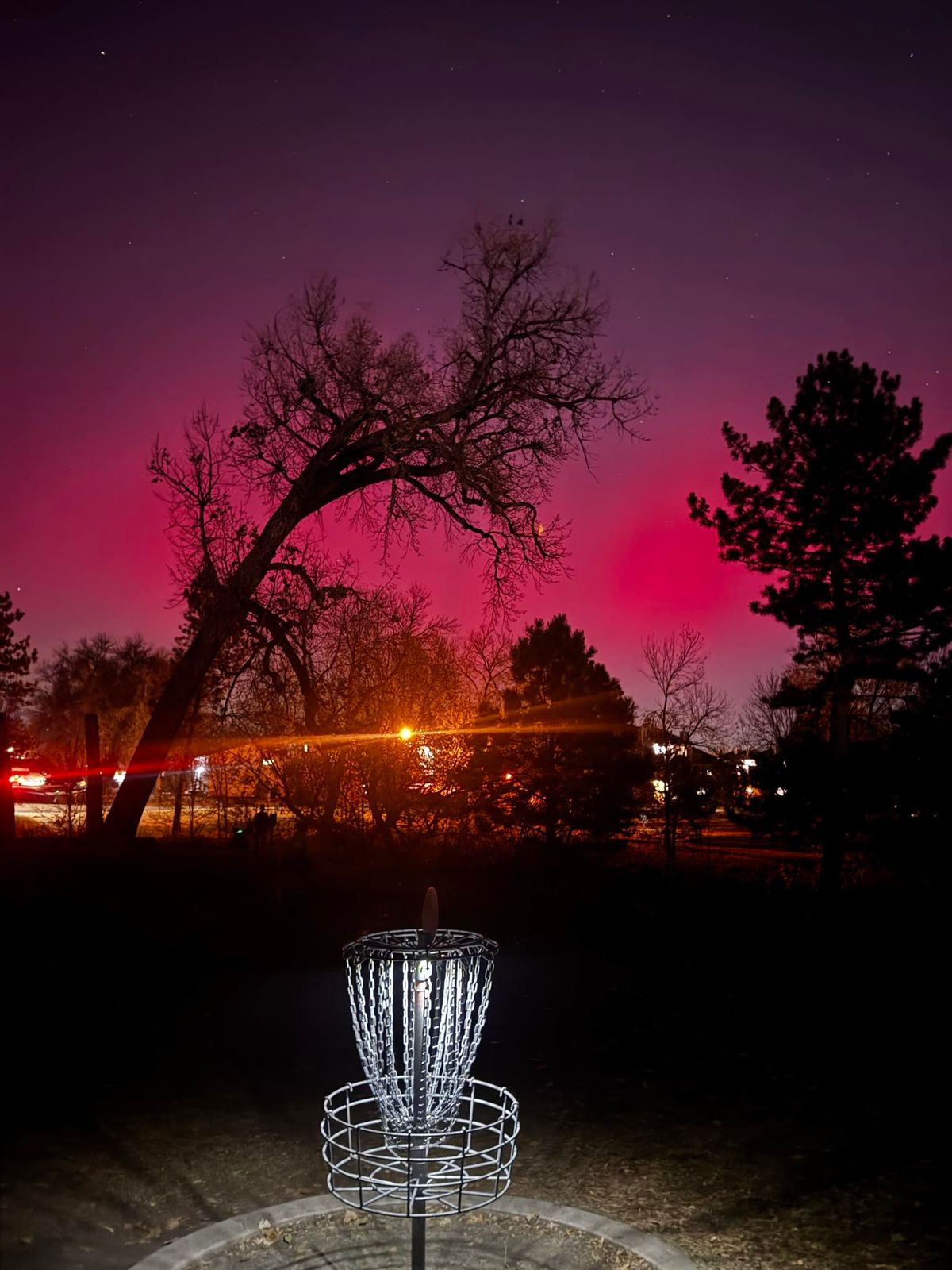 Aurora Borealis during glow round on 11/11/25.