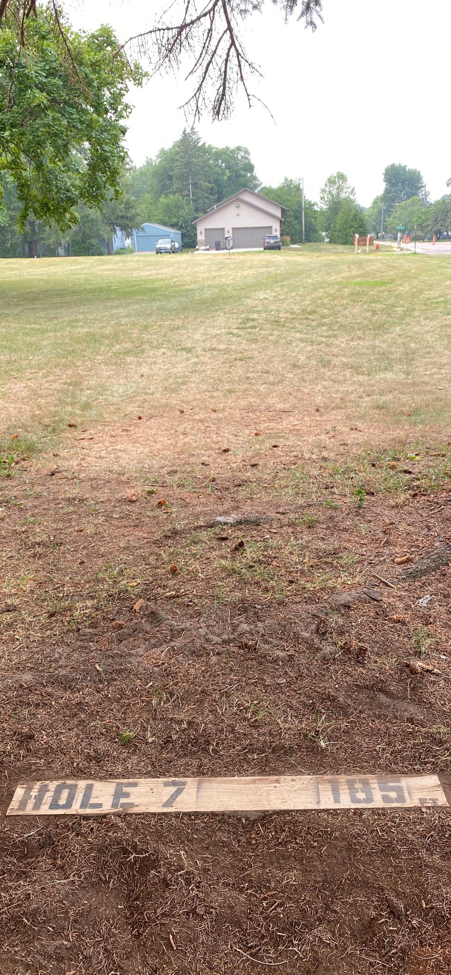 Hole 7 tee