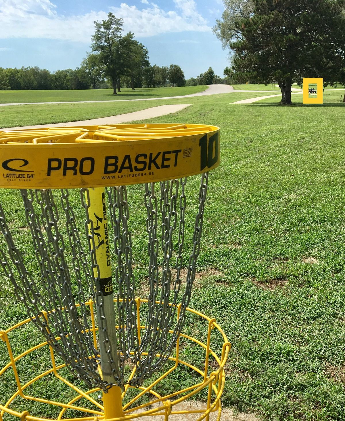 Hole 10 Basket to Tee
