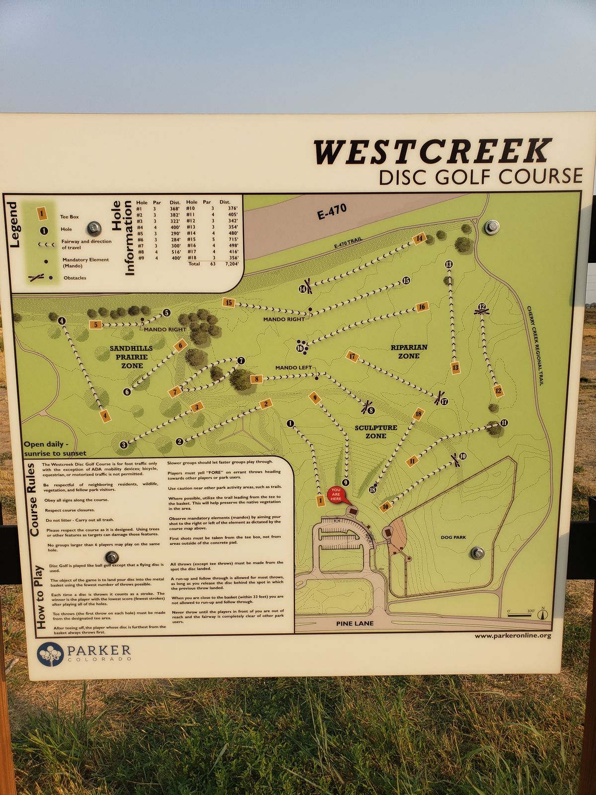 Course map