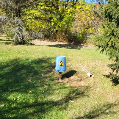 Hole 2 target