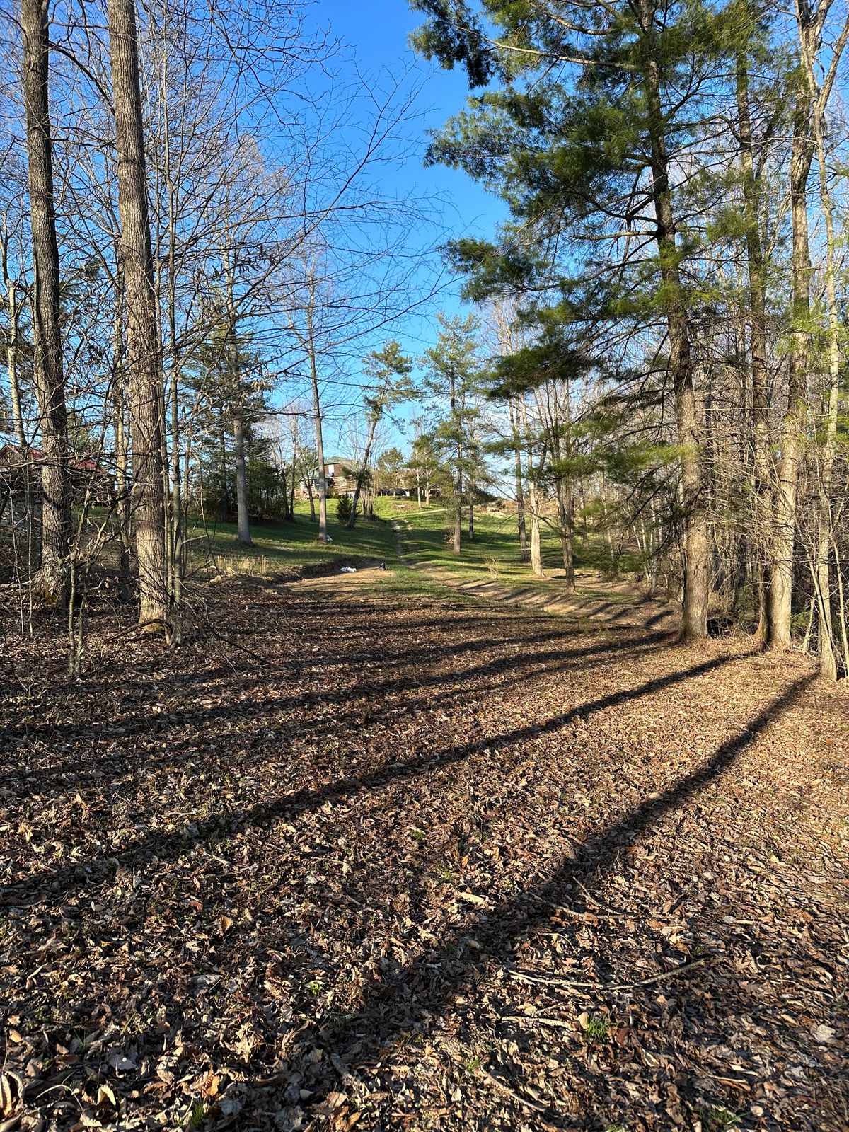 Hole 17, big left to right shot.