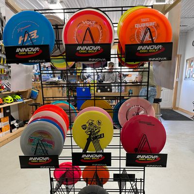 Back of the rack is a large selection from most manufacturers