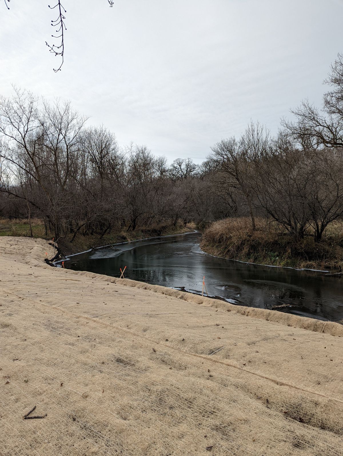 River along holes 3 & 4.