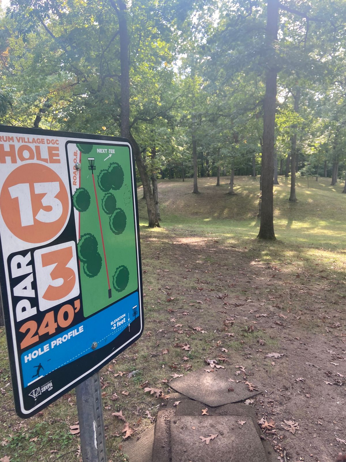 13 tee pad.