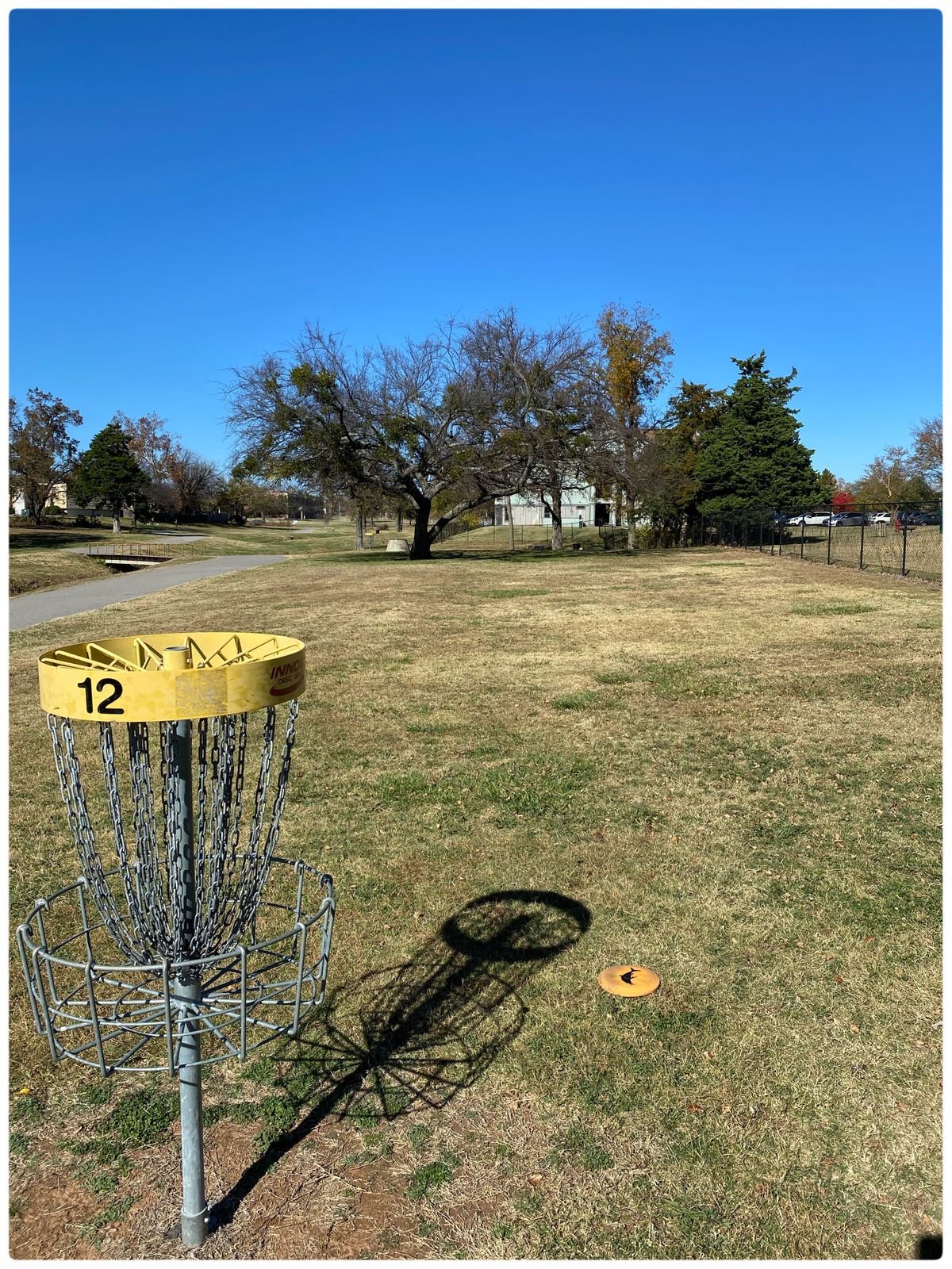 #12 green looking back to Tee
