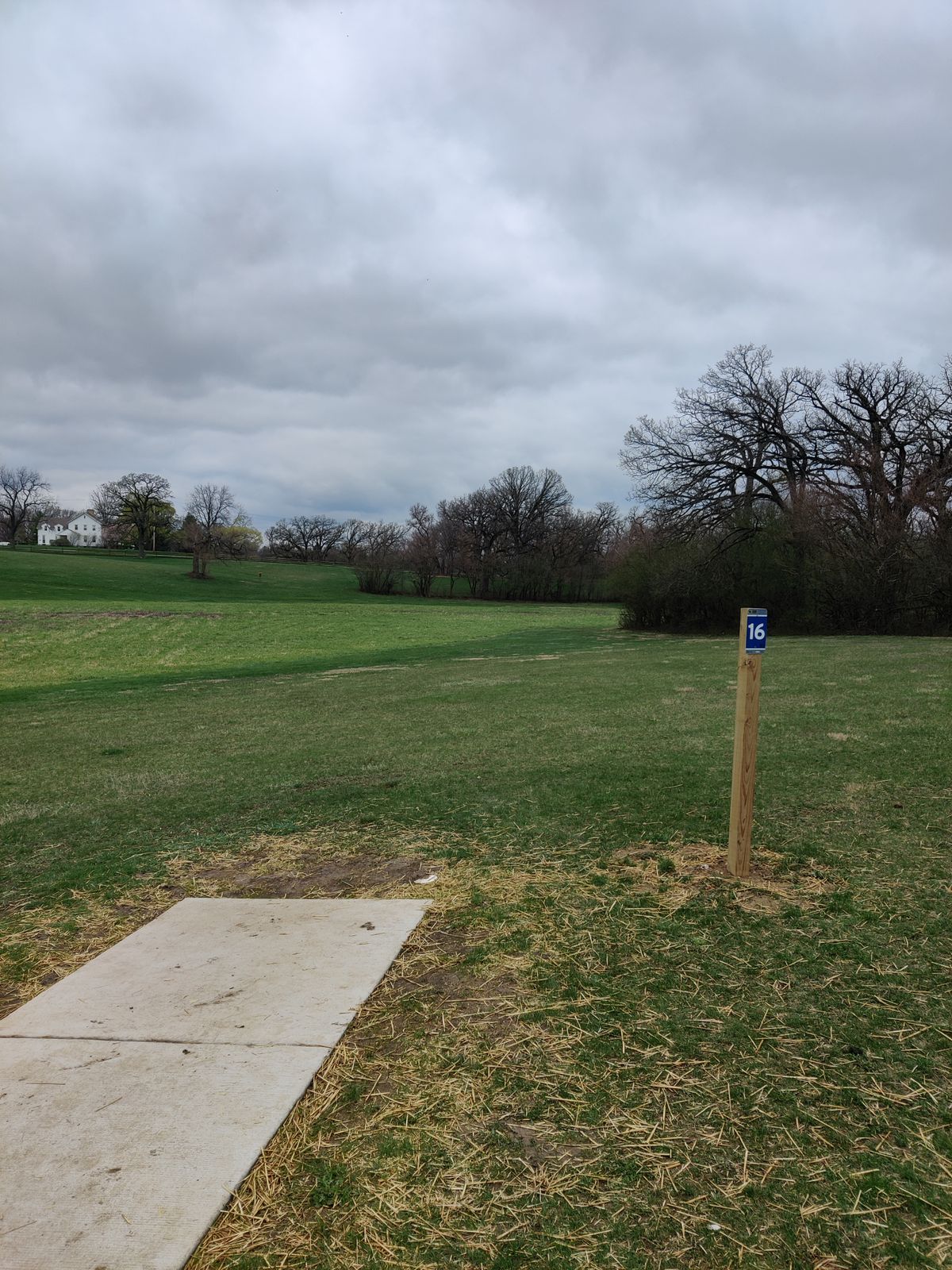Hole 16 tee
