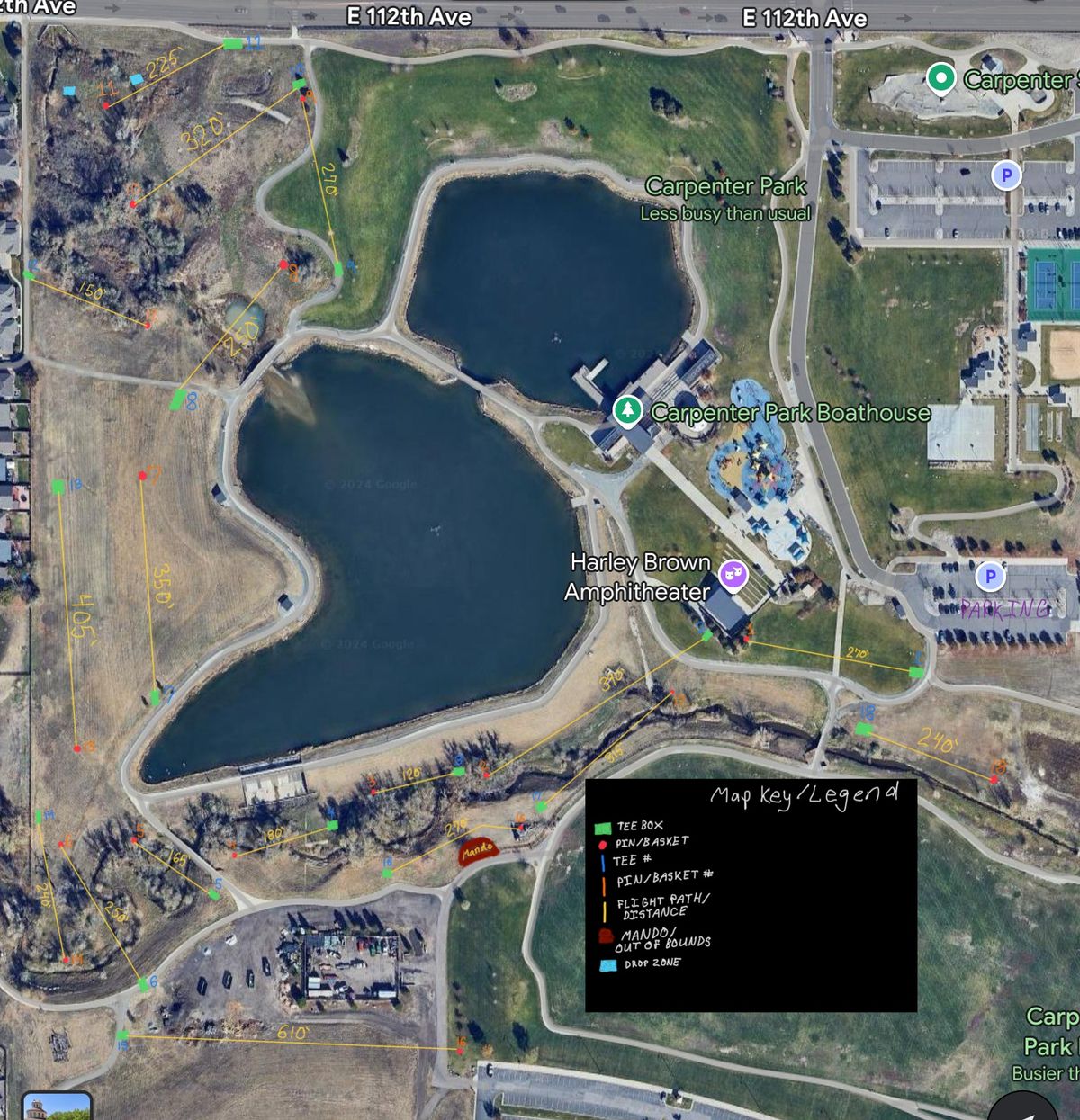 Course map.