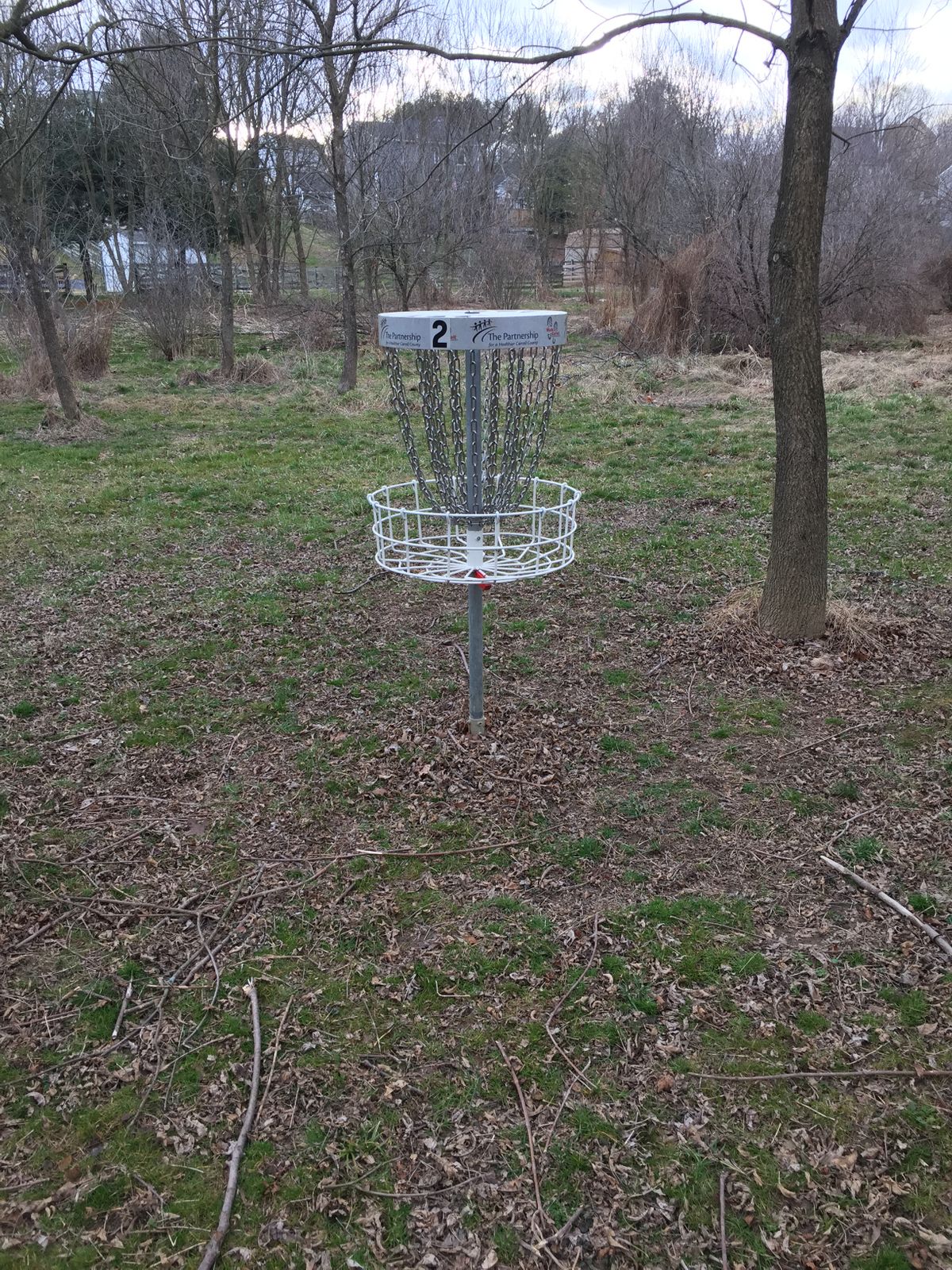 Hole 2 up close