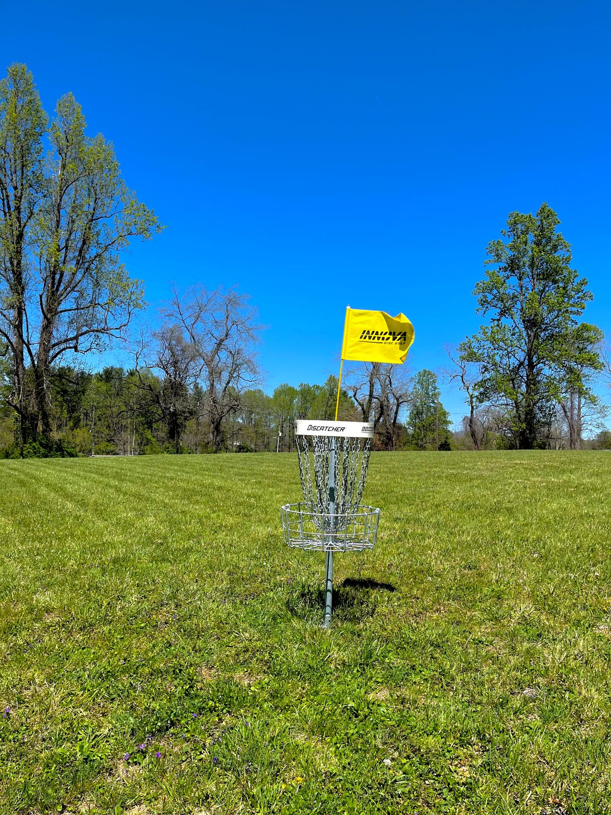 Hole 4 long position