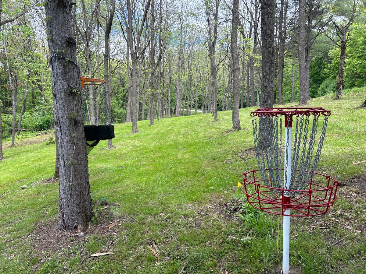 Hole 15 looking back toward the teepad