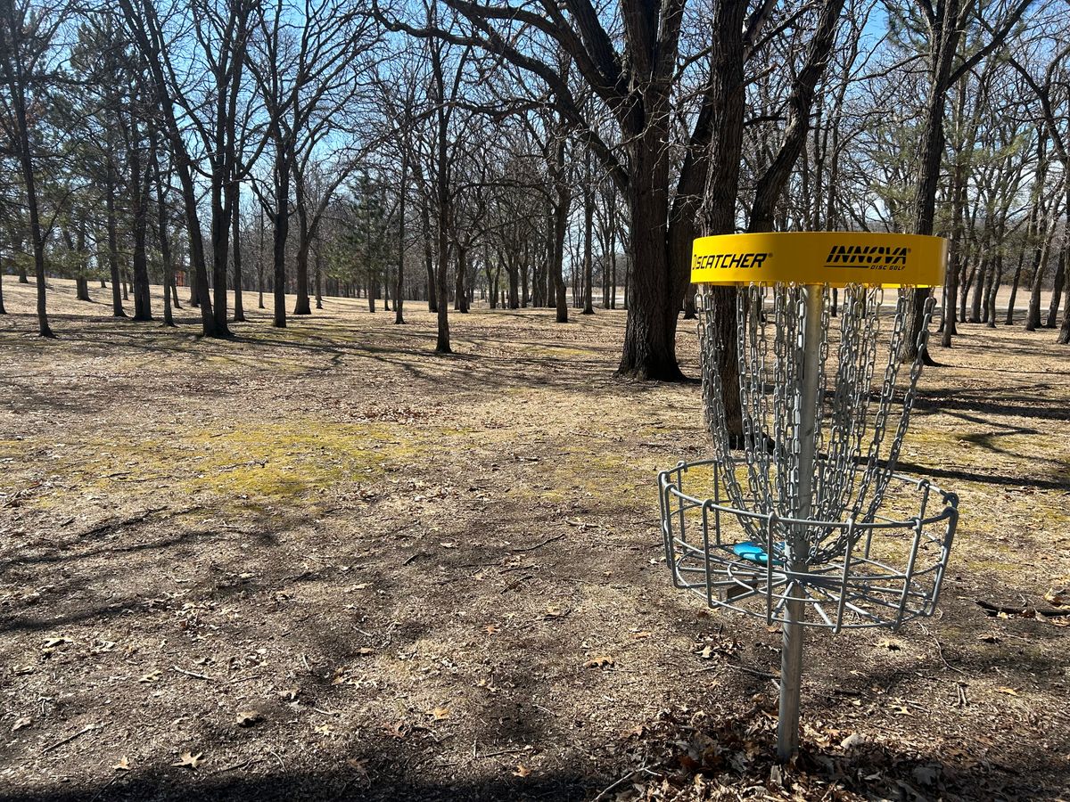 Hole 1 basket