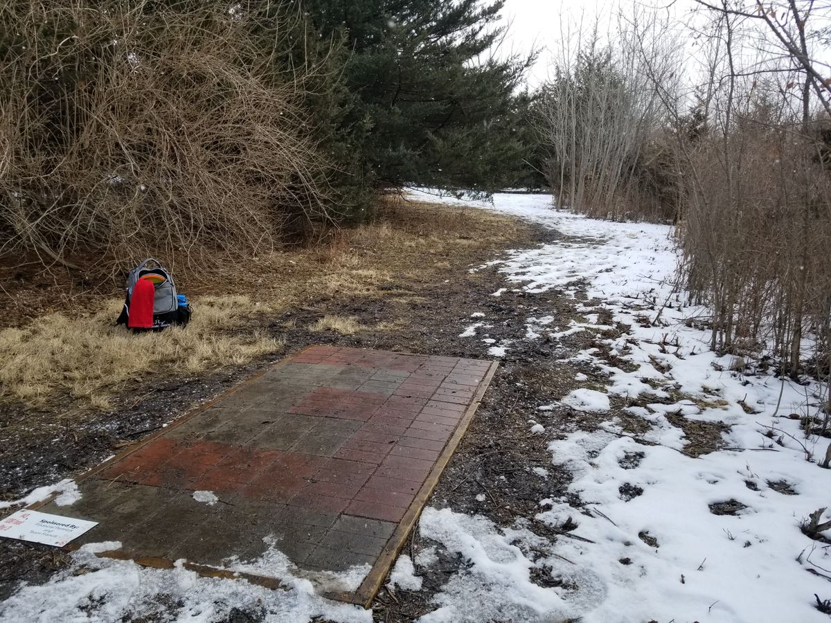 Hole 3 - winter