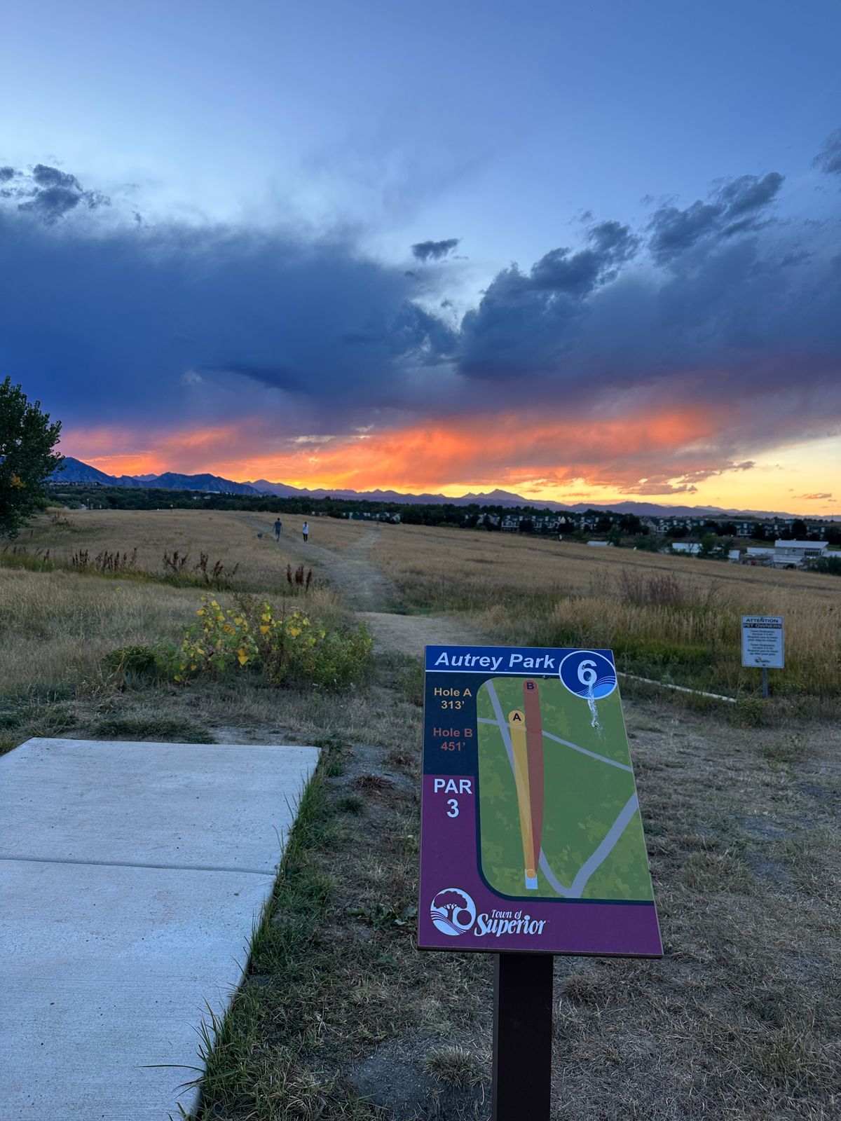 Tee 6 at Sunset
