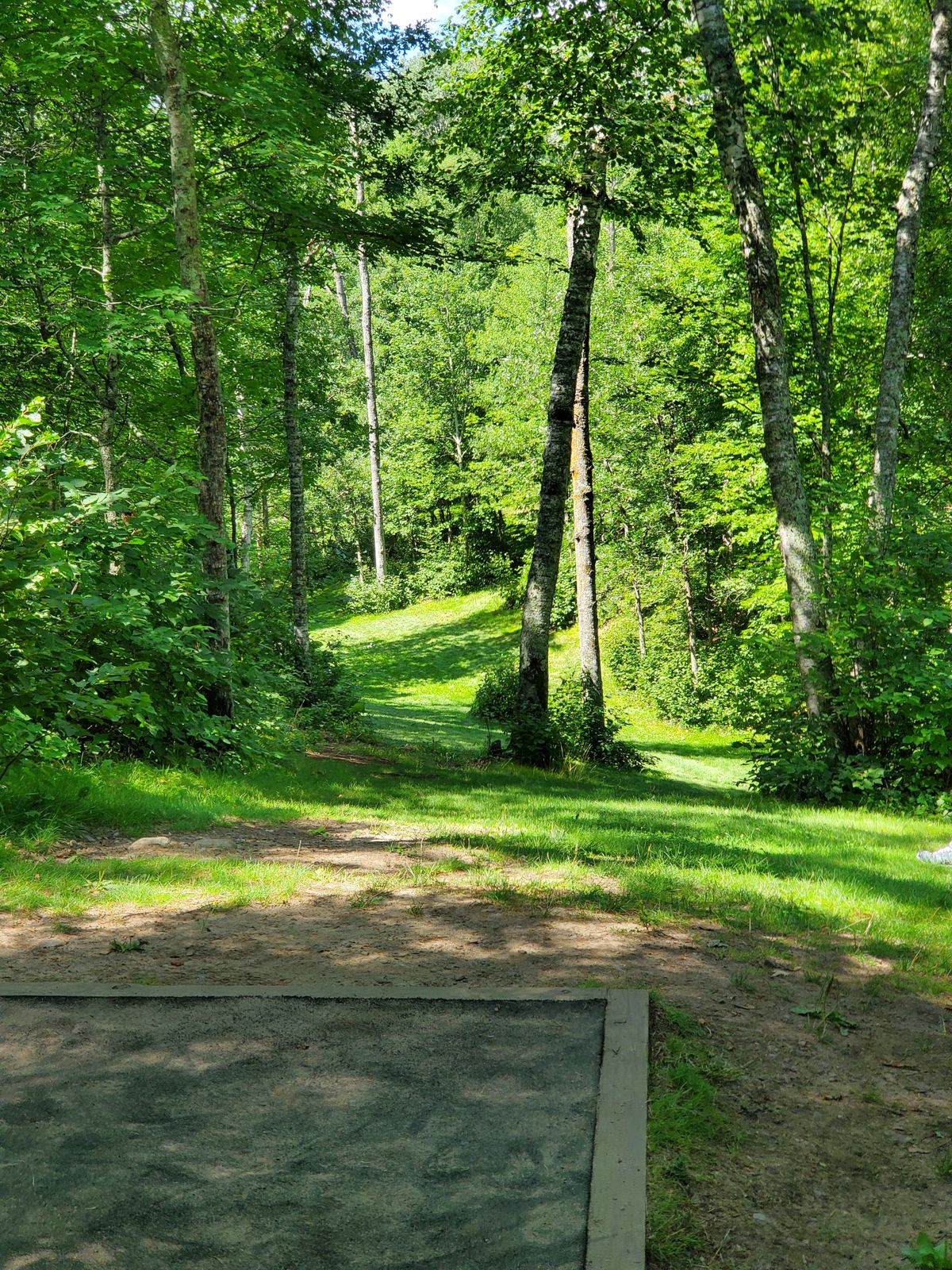 Hole 4 fairway