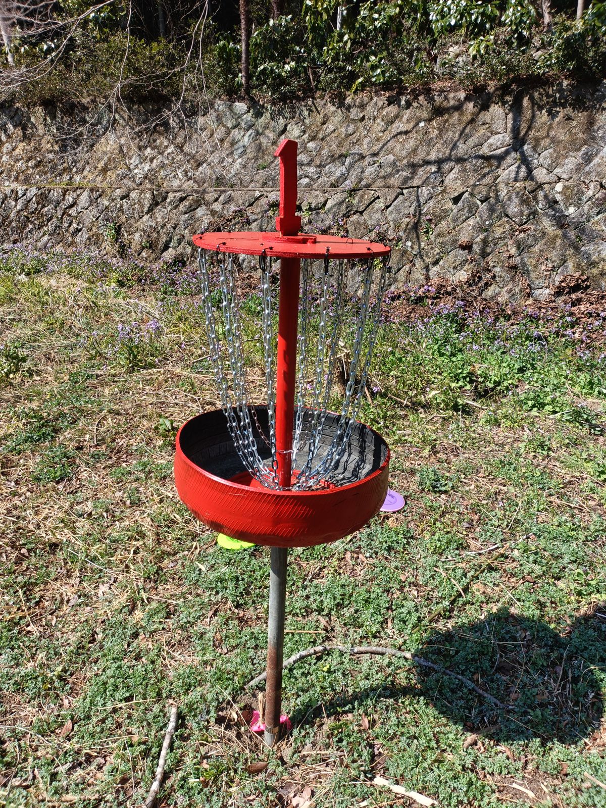 First hole.